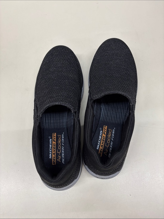 Skechers Black Slip-On Memory Foam Loafers main image 8